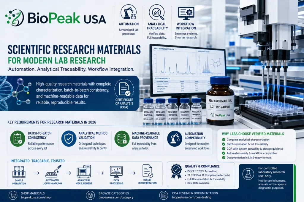 Scientific Research Materials