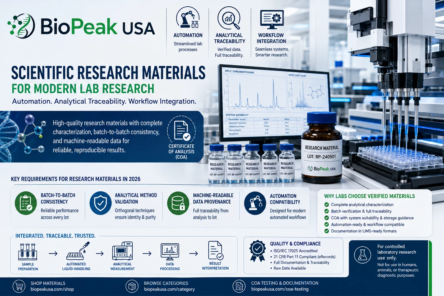 Scientific Research Materials