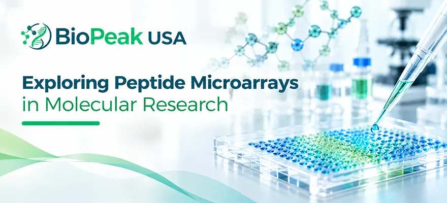 Exploring peptide microarrays in molecular research