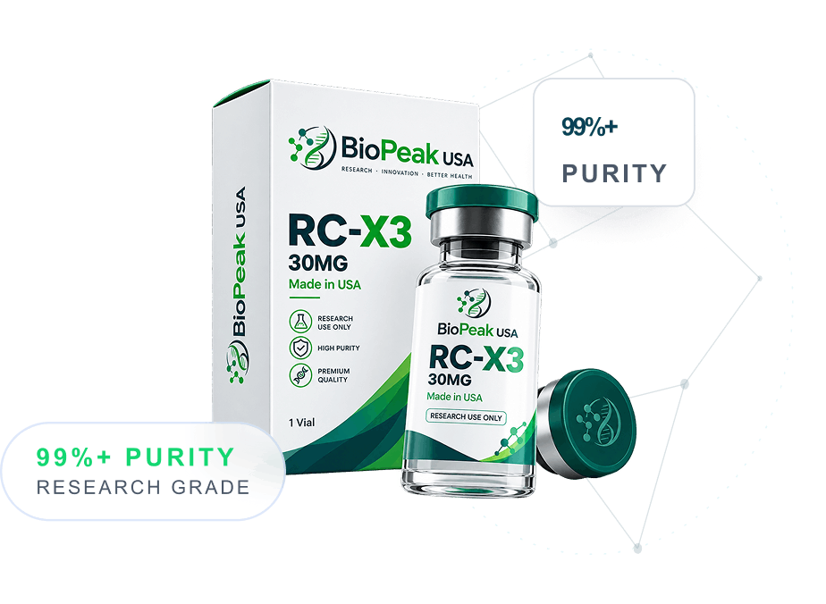 RC-X3 30MG BioPeak USA research compound